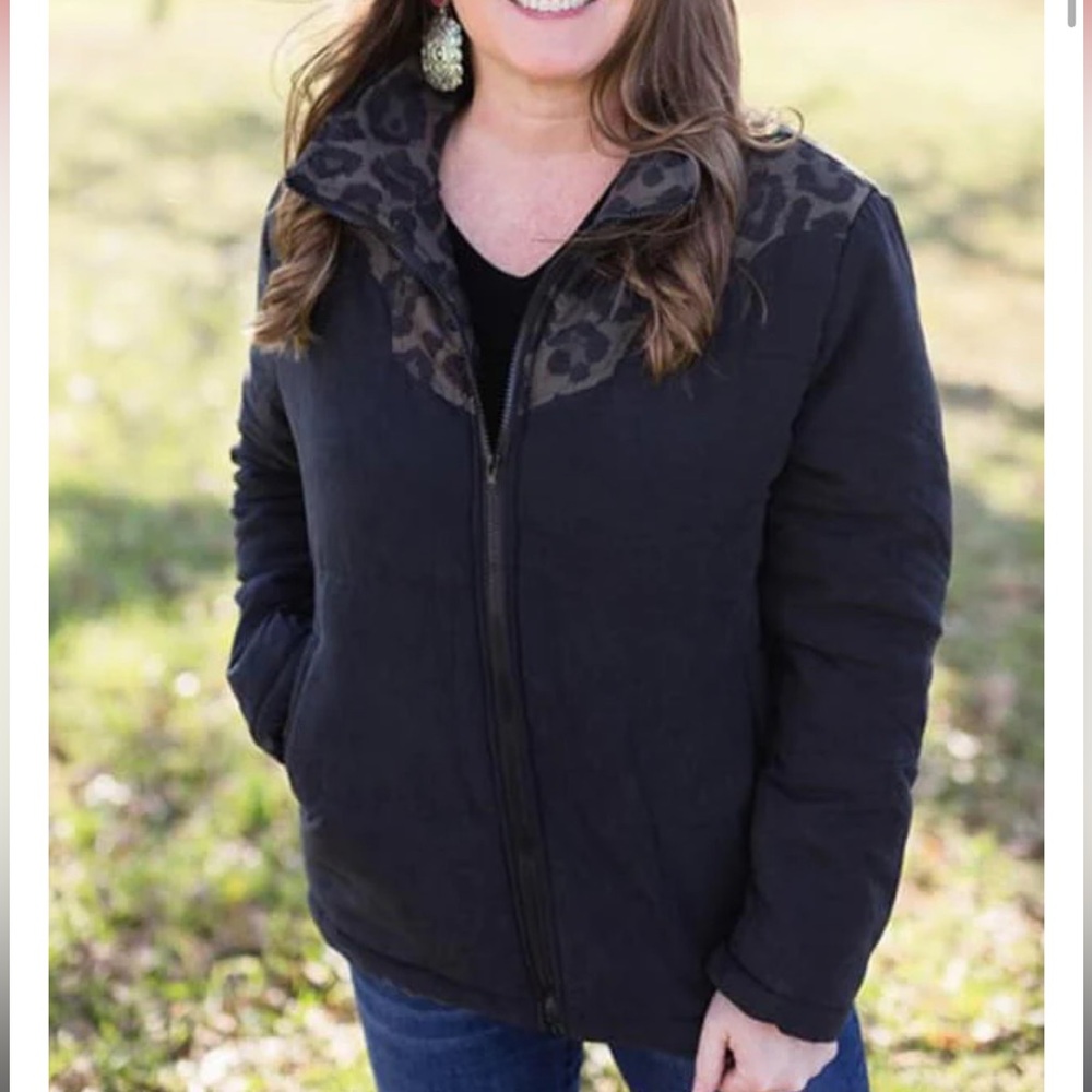 Crazy Train Basic Burr Jacket Sz Medium - image 5